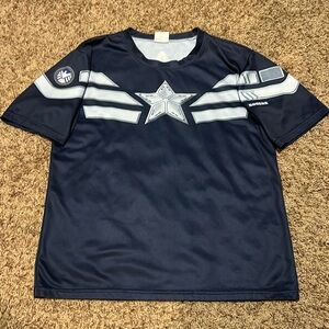 Captain America Suit Athletic tee